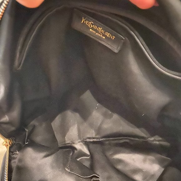 YSL YVES SAINT LAURENT MUSE --BLACK/GOLD HARDWARE - Picture 12 of 12
